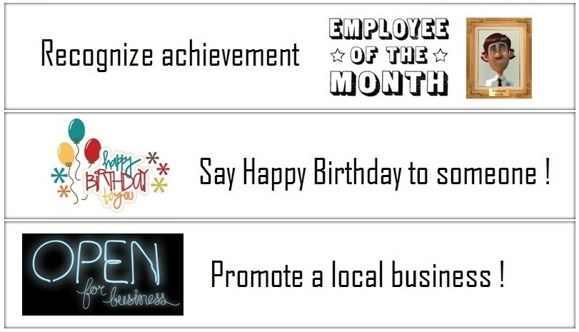 Suggested banner ads.